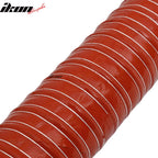 2.5X40" 2PC Brake Cooling Dual Layerinsulation Hose Flange Aluminum