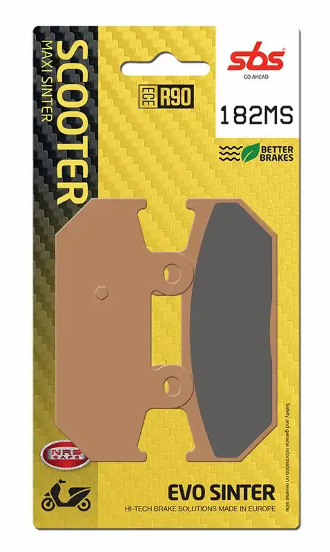 SBS 182MS - SINTER FRONT • REAR