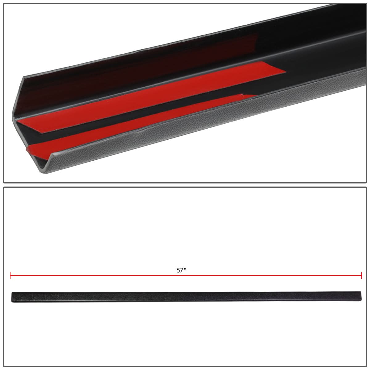 1997-2004 Dodge Dakota Bed Rail Cap - Fleetside & Styleside