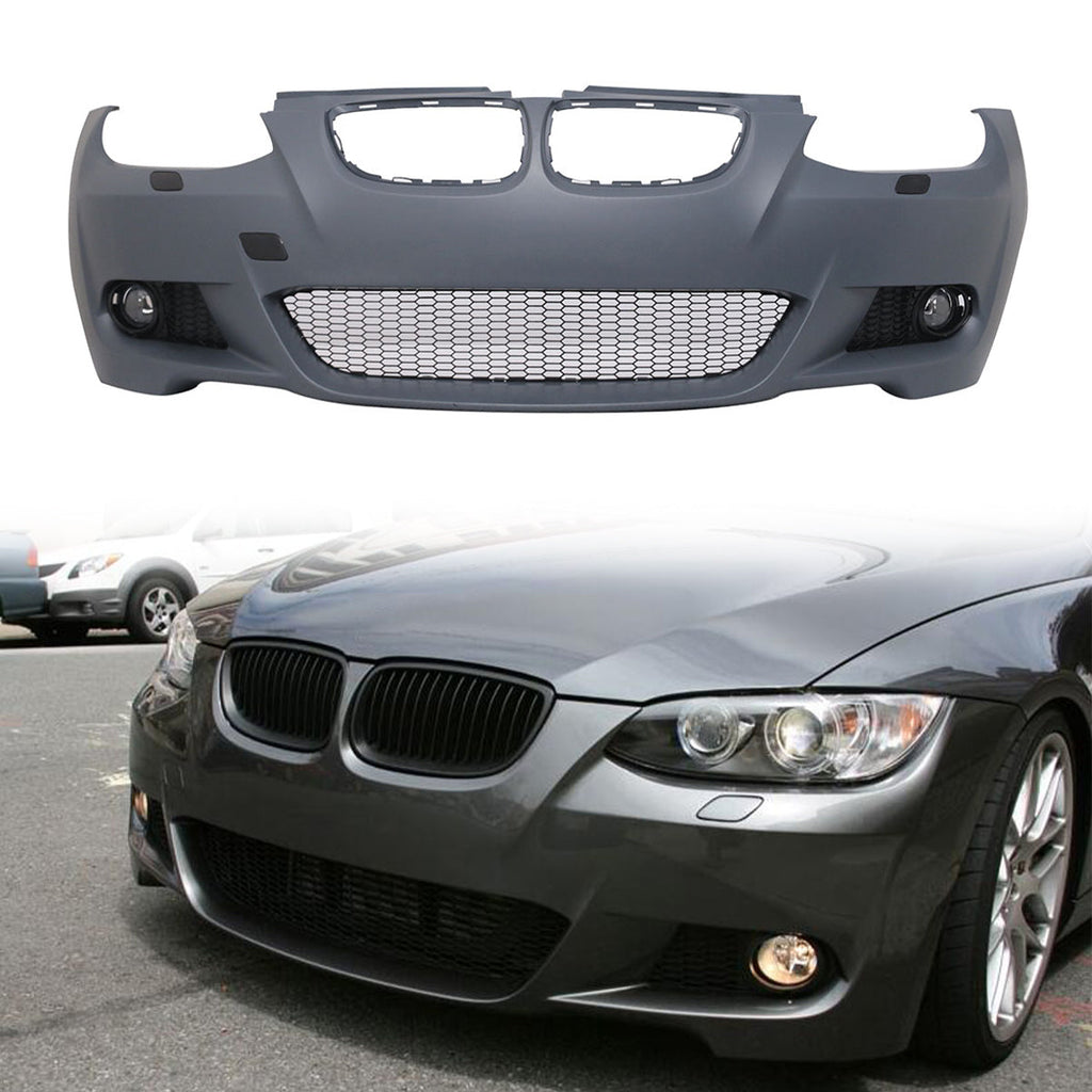 2007-2010 E92 E93 Pre-LCI M-T Msport Front Bumper Cover + Foglamp