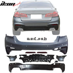 2017-2020 BMW G30 5 Series Sedan 4DR M-Tech Style Rear Bumper Cover