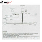 Fits 10-13 Chevy Camaro ZL1 PP Front Bumper Daytime Running Light