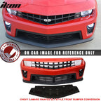 Fits 10-13 Camaro ZL1 Front Bumper Paintedinferno Orange Metallic