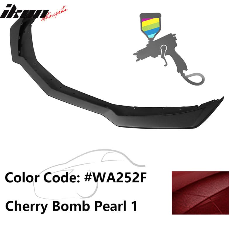 2016-2024 Chevy Camaro ZL1 Style Front Bumper Lip PP
