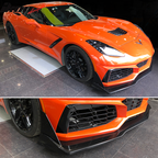 2014-2019 Chevy Corvette C7 Front Bumper Kits Upgrade To 2019 ZR1 PP