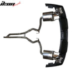 2015-2017 Ford Mustang GT-350 Style Rear Diffuser W/ Dual Catback Tips