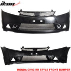 Fits 06-11 Civic Mugen RR Front Bumper & Daytime Running Fog Lamp