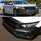 2016-2021 Honda Civic 10th-Gen Type-R Style Front Bumper Conversion