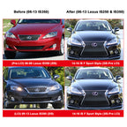 2006-2013 Lexus IS250 IS350 F Sport Style Front Bumper Conversion PP