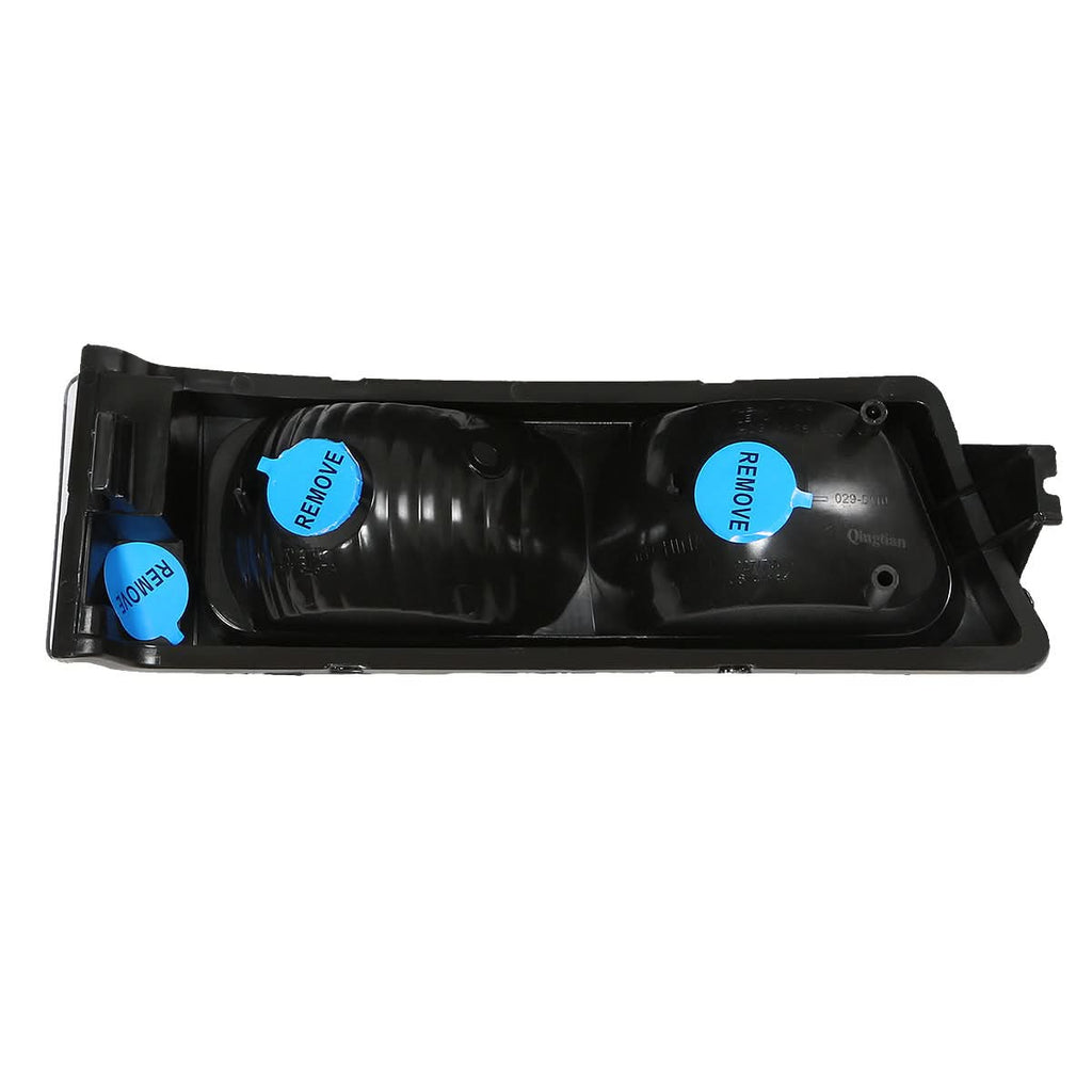 03-07 Chevrolet Avalanche Silverado Chrome Amber Bumper Lights 2PC