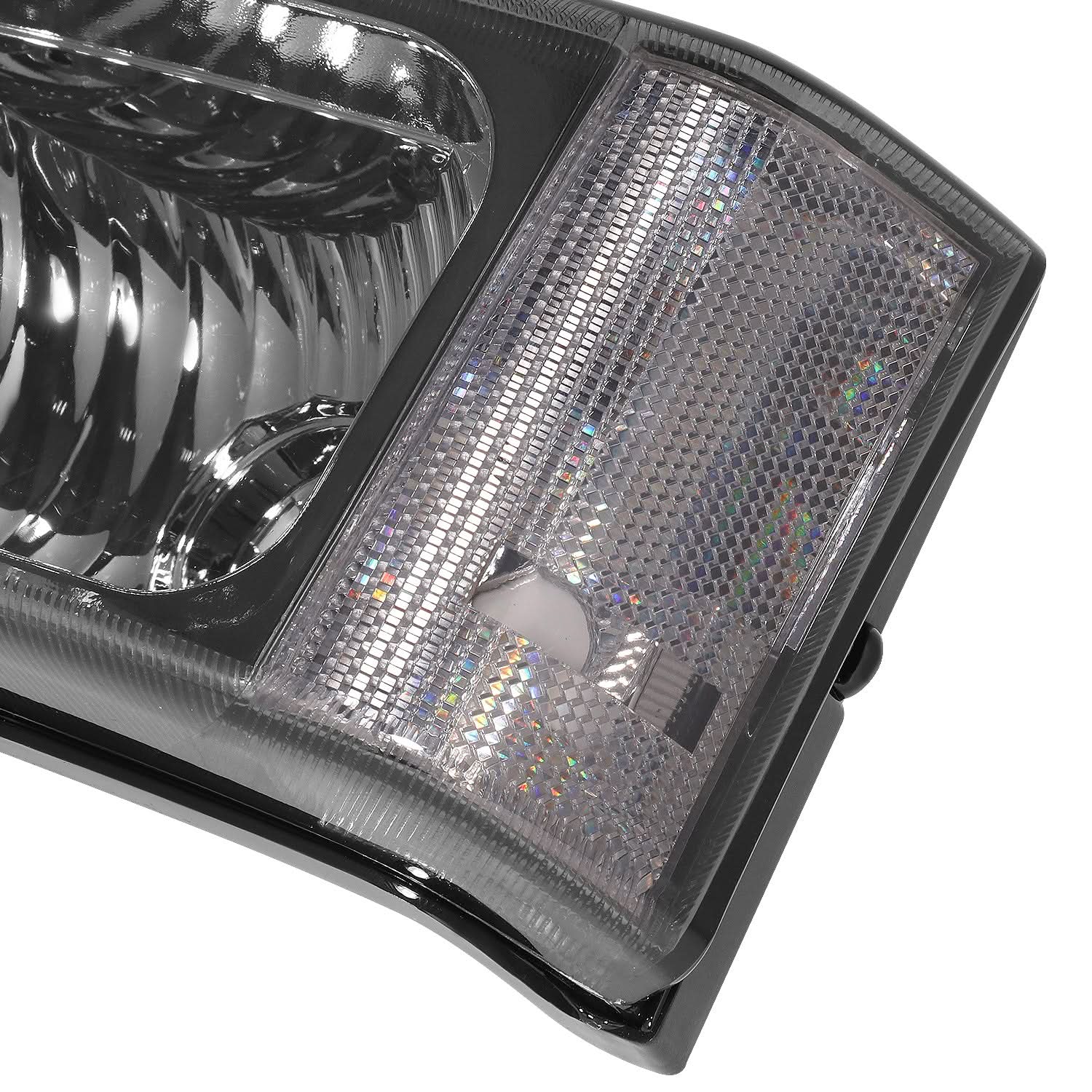 03-07 Chevrolet Avalanche Silverado Smoke Bumper Lights 2PC