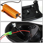 07-14 Toyota FJ Cruiser 3D LED DRL Bumper Lights - Chrome/Smoke/Amber