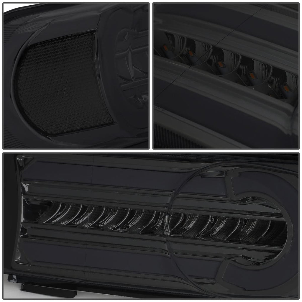 07-14 Toyota FJ Cruiser 3D Style LED DRL Bumper Lights - Chrome/Smoke