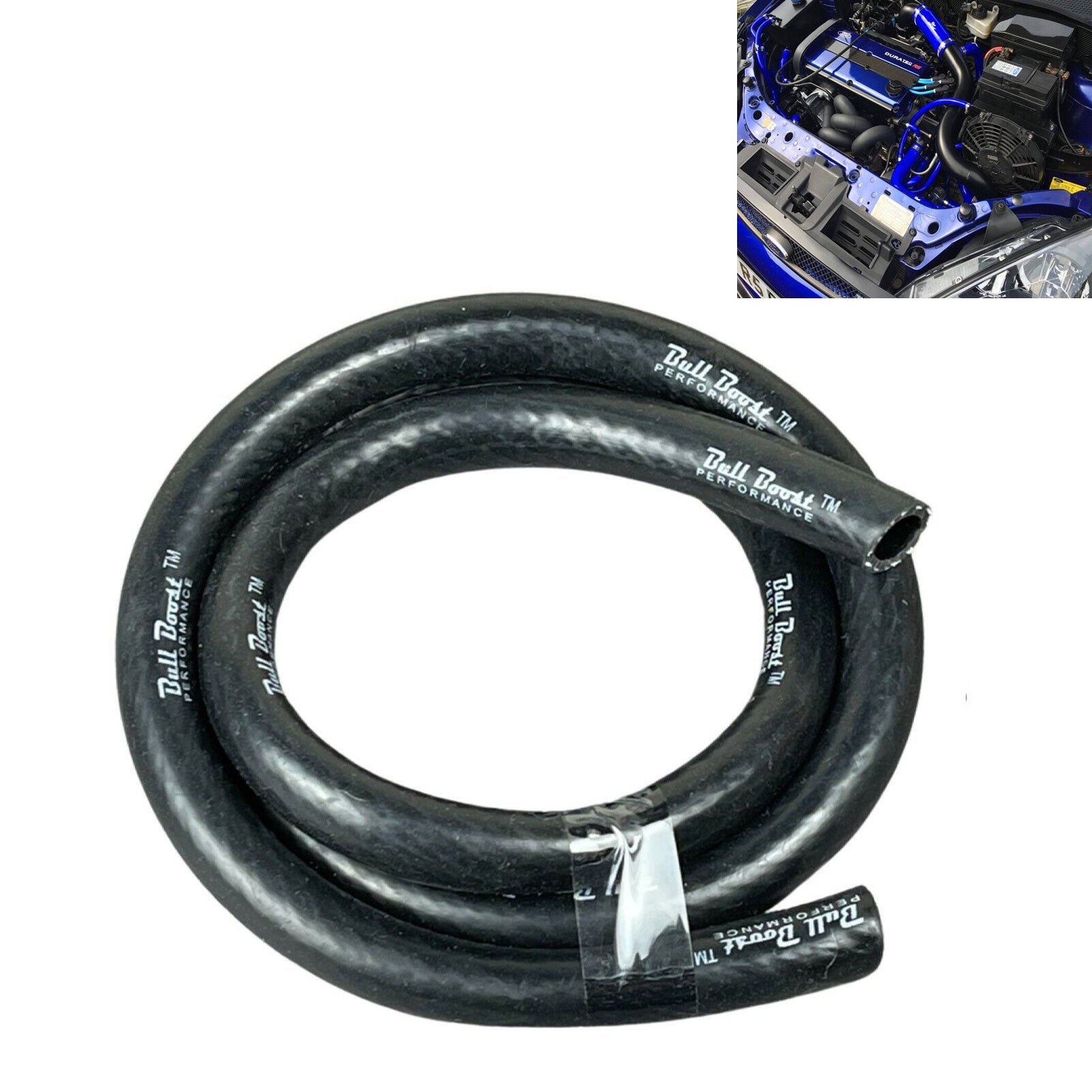 1FT Per Order 10mm 3-8" Black Vacuum Silicone Hose Racing Line Pipe Tube - Bull Boost Performance