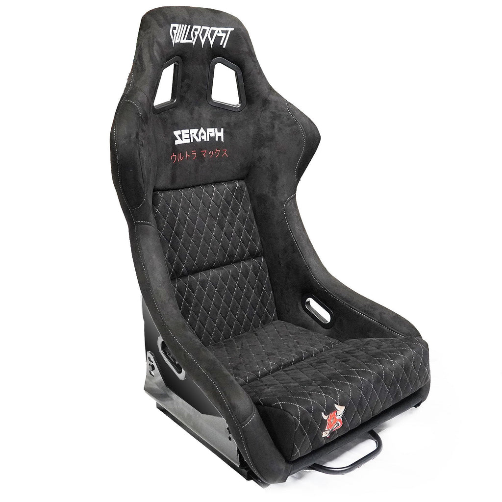 Bull Boost Adjustable Racing Lowered Ultra Max Bucket Seat with Slider Rails - Bull Boost Performance