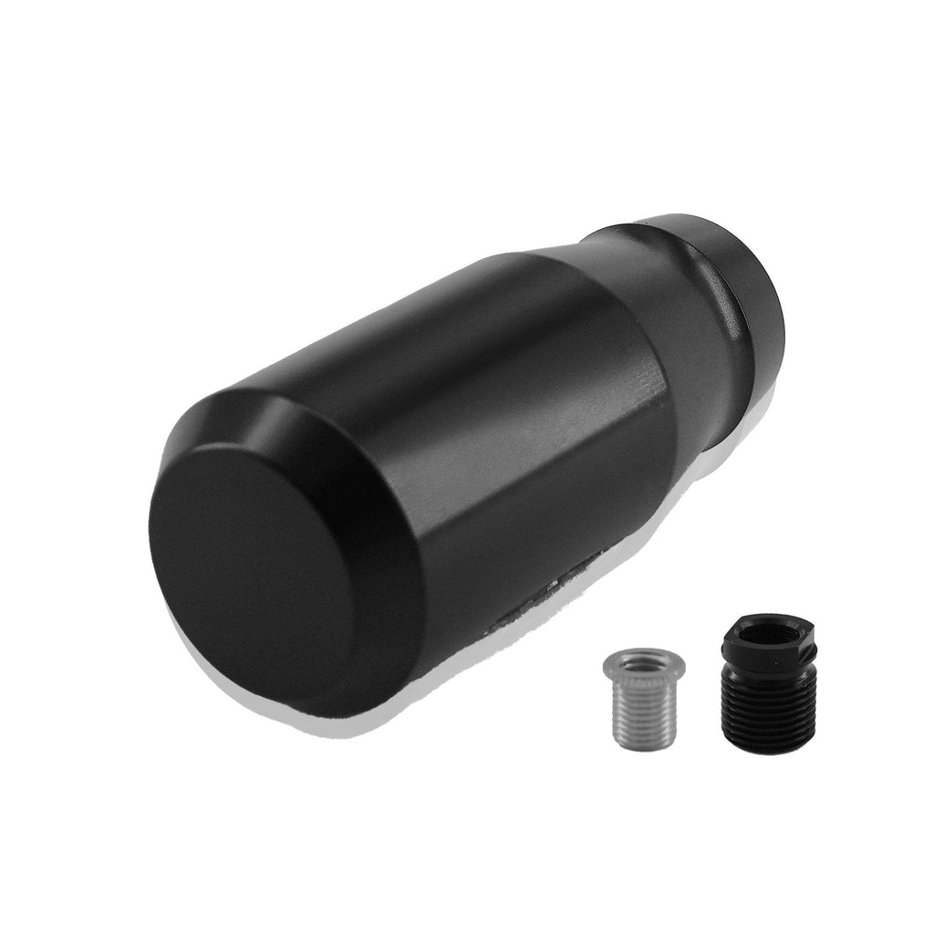 Black Billet Shift Knob 135g M10 x 1.5 & M12x1.25mm | 45 Entries - Bull Boost Performance