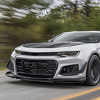 2016-2024 Chevrolet Camaro 1LE Style 2PCS Front Bumper Side Canards PP