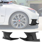 2019-2024 Toyota Corolla Auris 5-Door Front Bumper Canards