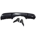 2014-2018 BMW F15 X5 MT MP Style 3PC Rear Diffuser Carbon Fiber