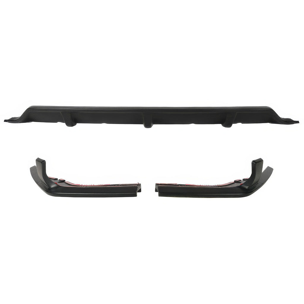 2019-2024 BMW G07 X7 M Sport Rear Bumper Lip Diffuser 3PC Primer ABS