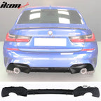 2019-2022 BMW G20 3-Serie 330i Gloss Black Rear Bumper Lip Diffuser PP