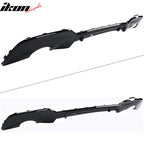 2019-2022 BMW G20 3-Serie 330i Gloss Black Rear Bumper Lip Diffuser PP