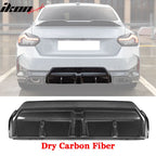 2022-2025 BMW G42 220i M Sport Performance Rear Lip Dry Carbon Fiber