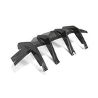 2020-2025 Chevy Corvette C8 Gloss Rear Bumper Diffuser Carbon Fiber