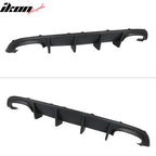 2015-2023 Dodge Charger Rear Bumper Quad Exhaust Rear Lip Diffuser PP