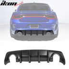Rear Bumper Diffuser for 2020-2024 Dodge Charger Widebody IKON Style P