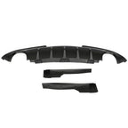 2013-2017 Dodge Dart IKON Style Unpainted Rear Bumper Diffuser PU