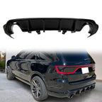 2011-2024 Dodge Durango Rear Bumper Lip Diffuser V1 Gloss Black Apron