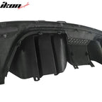 2015-2017 Ford Mustang R-Spec V2 Style Unpaint Rear Bumper Diffuser PP