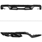 2018-2024 Ford Mustang GT500 Style Unpainted Rear Bumper Diffuser PP