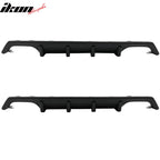 2016-2020 Honda Civic Sedan Unpainted Black Rear Bumper Diffuser PP