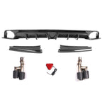 2022-2023 Honda Civic Sedan 4-Door Rear Bumper Diffuser Lip 3PC PP