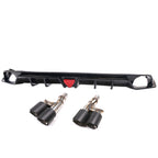 2022-2023 Honda Civic Sedan 4-Door Rear Bumper Diffuser Lip 3PC PP