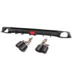2022-2023 Honda Civic Sedan 4-Door Rear Bumper Diffuser Lip 3PC PP