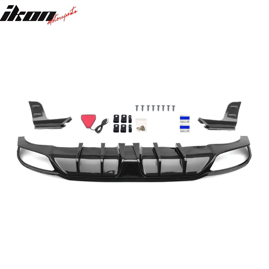 2022-2024 Honda Civic Rear Diffuser Lip Aprons PP