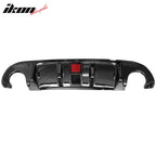 2014-2017 Infiniti Q50 LED Light Rear Bumper Diffuser PP
