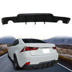 2014-2016 Lexus IS 250 IS350 W Style Rear Bumper Lip Diffuser PU