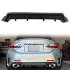 2015-2017 Lexus RC300 350 F-Sport Silkblaze Type Unpainted Diffuser PP