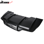 2015-2018 Benz C-Class C63 AMG PSM Matte Black Rear Bumper Diffuser