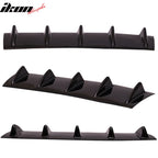 2003-2008 BMW Z4 E85 5 Fins Gloss Black Rear Bumper Diffuser ABS