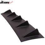 2015-2024 Dodge Charger V1 Matte Black Rear Bumper Lip Diffuser ABS
