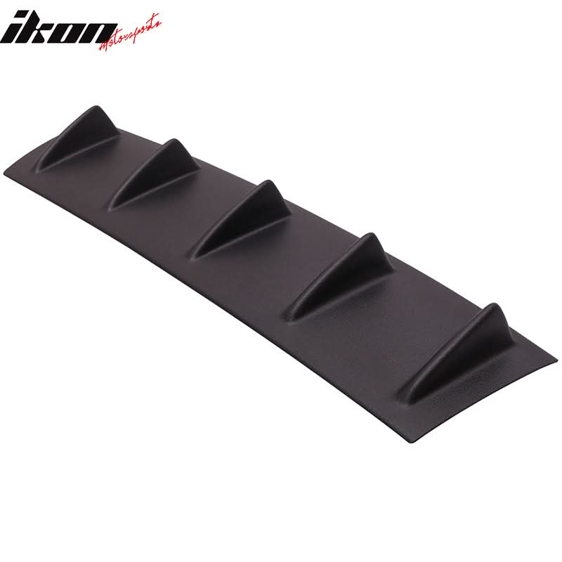 2003-2006 Infiniti G35 2DR V1 Matte Black Rear Bumper Lip Diffuser ABS
