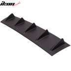 2006-2013 BMW 3 Series V1 Matte Black Rear Bumper Lip Diffuser ABS