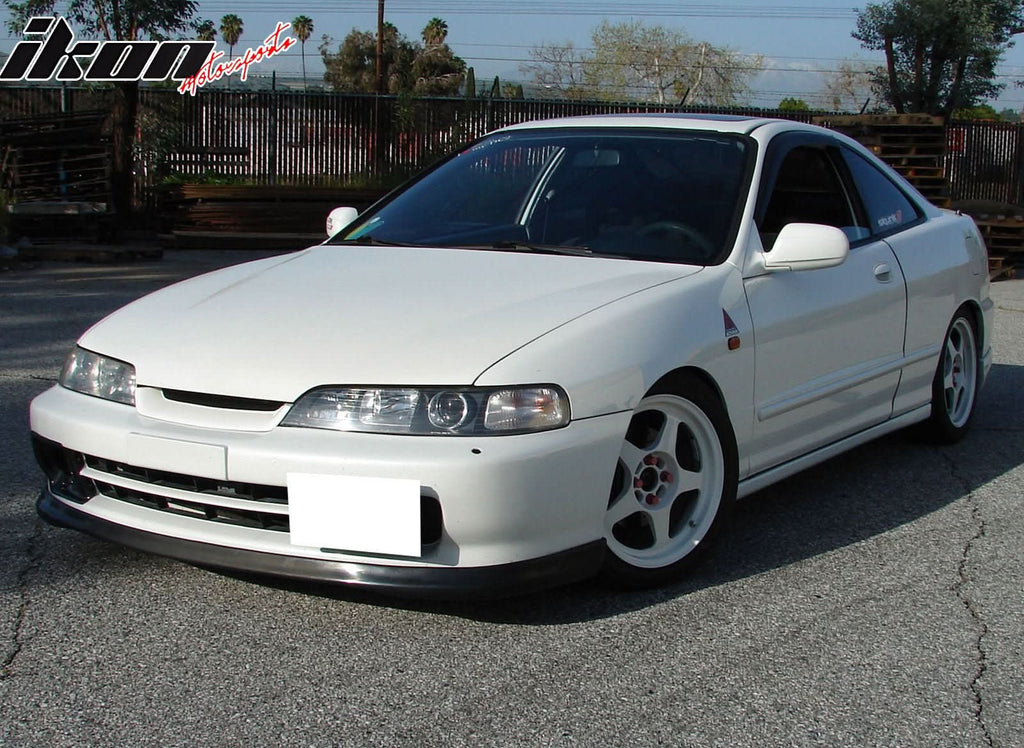 1994-1997 Acura Integra Unpainted Black Front Lip Spoiler Splitter PU