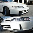 1994-1997 Acura Integra Unpainted Black Front Lip Spoiler Splitter PU