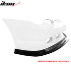 2002-2004 Acura RSX MDA Style Unpainted Black Front Lip Splitter PU